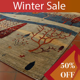 Handmade Afghan Loribaft carpet - WS295759