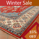 Handmade Comm Afghan Kazak rug - WS306968