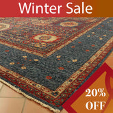 Handmade Afghan Mamluk oversize carpet - WS307331
