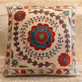 Handmade Uzbek Suzani Silk Cushion - 307746AL