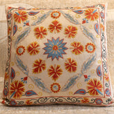 Handmade Uzbek Suzani Silk Cushion - 307746AZ