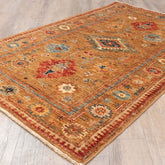 Handmade extra fine Afghan Kazak rug - 308278