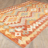 Handmade Afghan Kilim - 309700