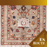 Handmade Afghan Sultani runner - ENR309903