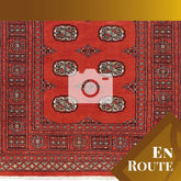 Handmade Bokhara rug - ENR309977