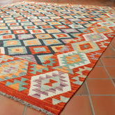 Handmade Afghan Kilim - 310163