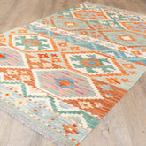 Handmade Afghan Kilim - 310195