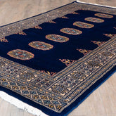 Handmade Pakistan Bokhara rug - 310385