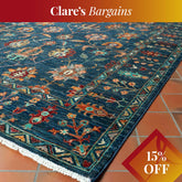 Handmade Afghan Samarkand rug - CB309233