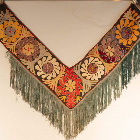 very old Fine silk camel decoration -WS160369