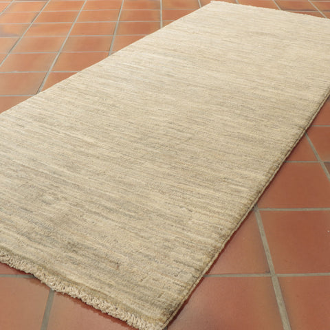 Handmade Natural Afghan Gabbeh runner - 28424706