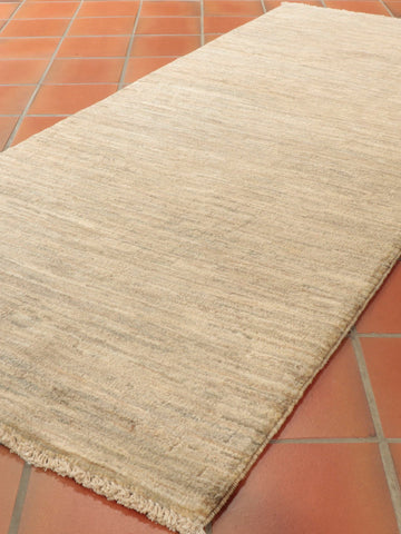 Handmade Natural Afghan Gabbeh runner - 28424706