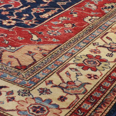 Handmade fine Afghan Kazak rug - 284937