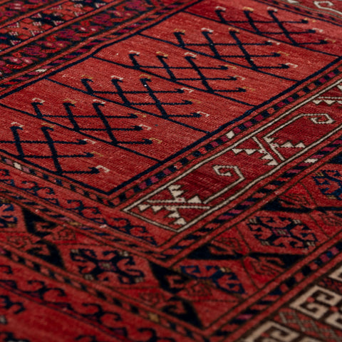 Handmade antique Turkoman Hatchlu rug - WS295619