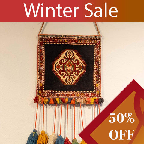 Kashkouli fine bag with decoration - WS295624