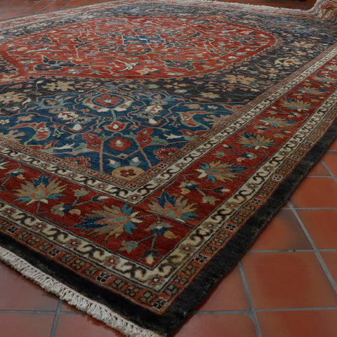 Handmade Indo Ushak carpet - 29524637