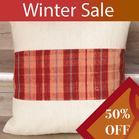 Small Handmade Turkish Kilim Cushion - WS295814