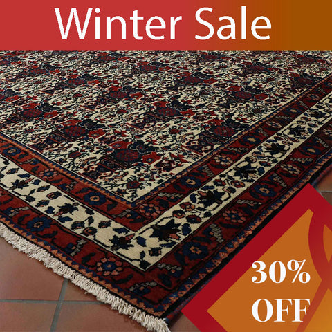 Handmade oriental Abadeh rug - WS306289