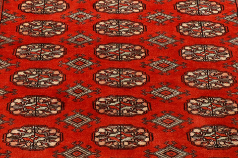 Handmade Pakistan Bokhara rug - WS306374