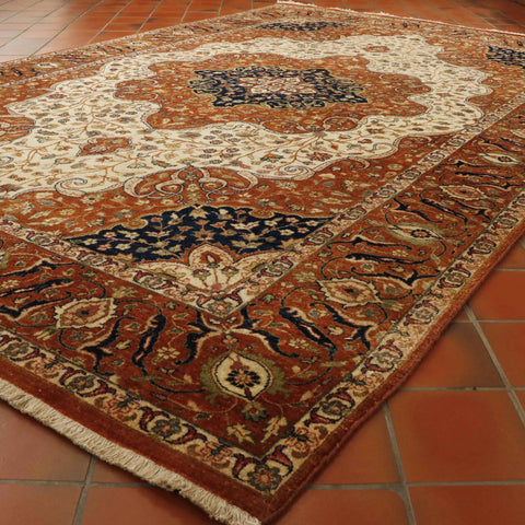 Fine handmade Indian carpet - 306724