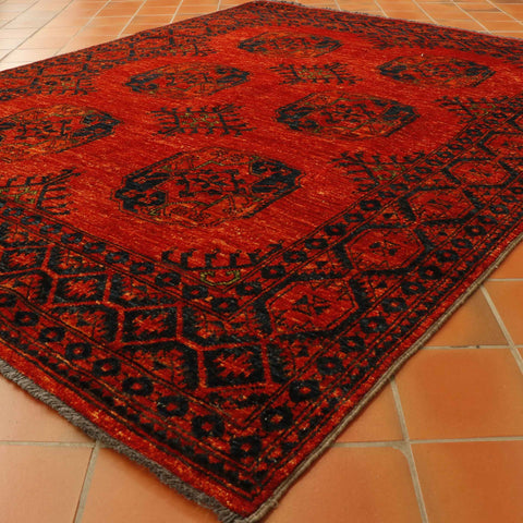 Handmade Afghan Ersari rug - 30624965