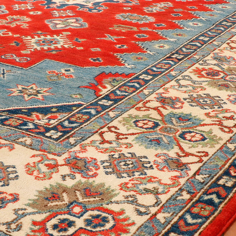 Handmade Comm Afghan Kazak rug - 30624968