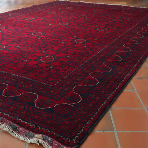 Handmade Afghan Kunduz carpet - 30624984