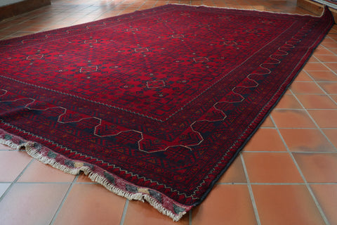 Handmade Afghan Kunduz carpet - 30624984