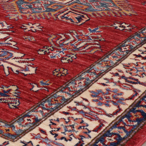 Handmade fine Afghan Kazak rug - 30724024