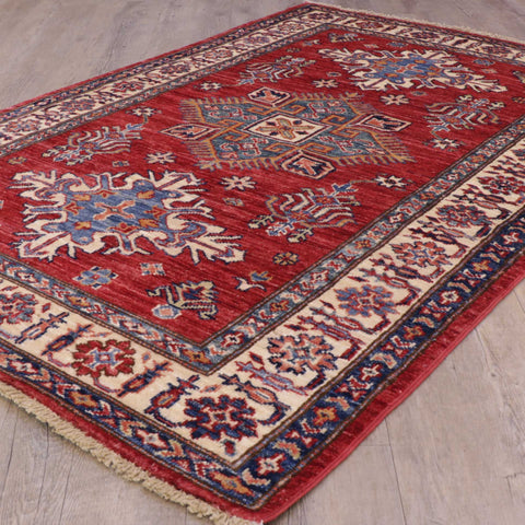 Handmade fine Afghan Kazak rug - 30724024