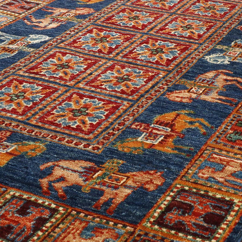 Handmade fine Afghan Samarkand runner - 30724076