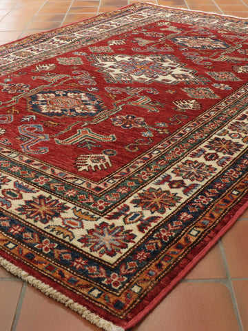 Handmade Afghan Kazak rug - 30724372