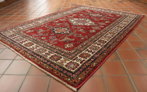 Handmade Afghan Kazak rug - 30724372