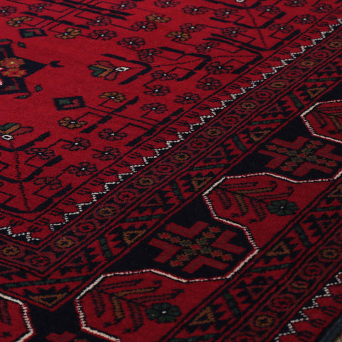 Handmade fine Afghan Kunduz rug - 30724432