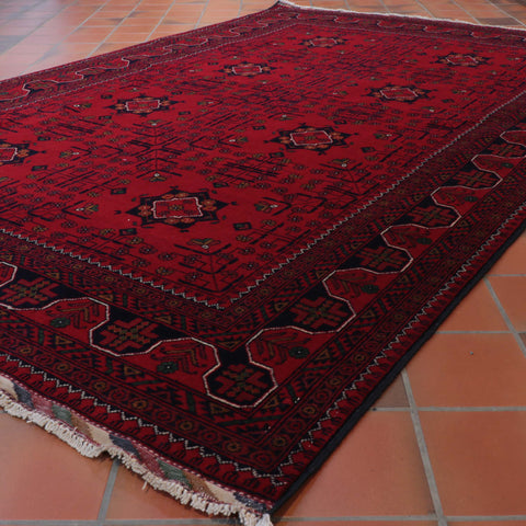 Handmade fine Afghan Kunduz rug - 30724432