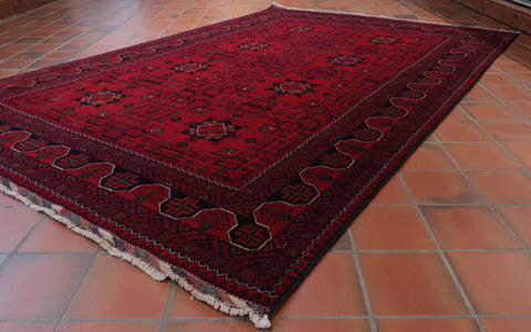 Handmade fine Afghan Kunduz rug - 30724432