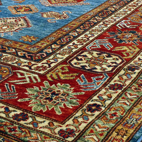 Fine handmade Afghan Kazak carpet - 30724435