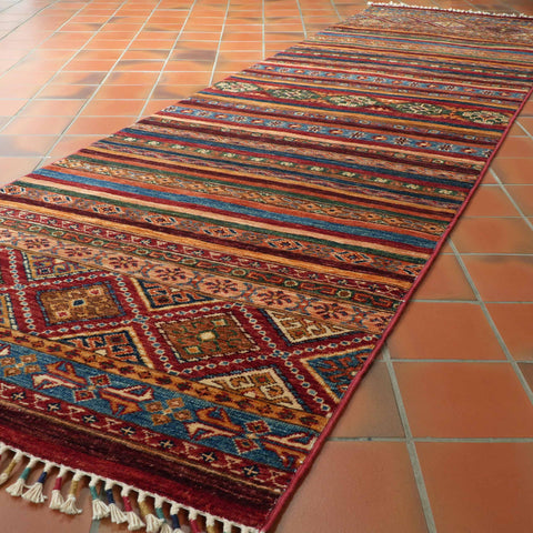 Handmade Afghan Kharjeen runner - 30724819