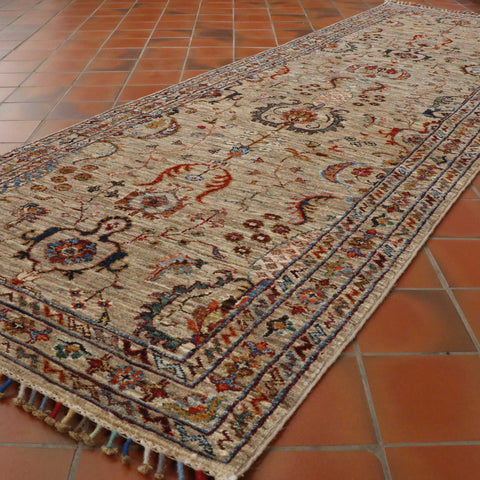 Handmade Afghan Samarkand runner - 30724929