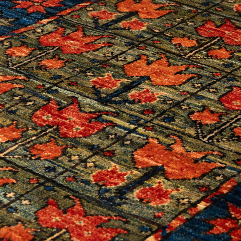 Handmade Afghan Ersari rug - 307958