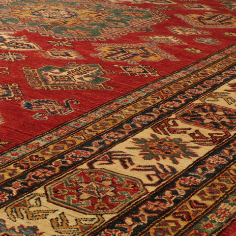 Handmade Afghan Kazak carpet - 30824043