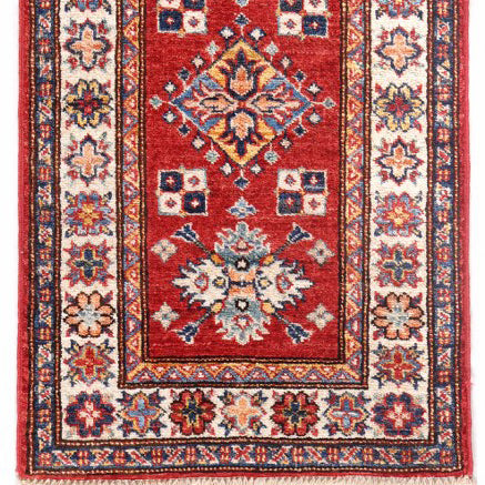 Handmade Afghan Kazak rug - ENR308098