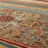 Handmade fine Afghan Samarkand wide runner - 308195