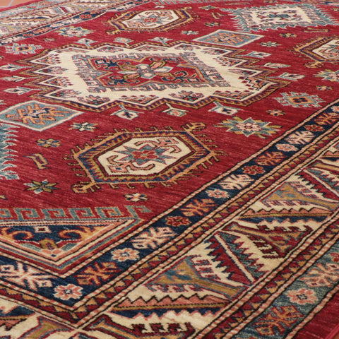 Handmade fine Afghan Kazak rug - 30825327