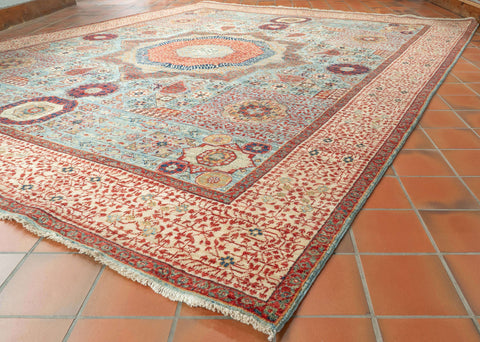 Handmade Afghan Mamluk carpet - 308330