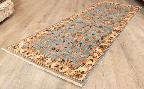 Handmade Afghan Choeb Rang runner - 308357