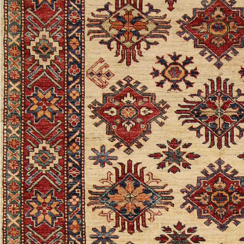 Handmade fine Afghan Kazak rug - ENR308423