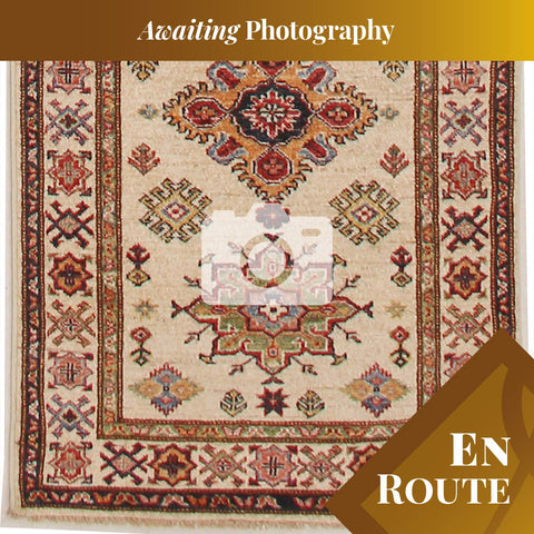 Handmade fine Afghan Kazak long runner - ENR308504