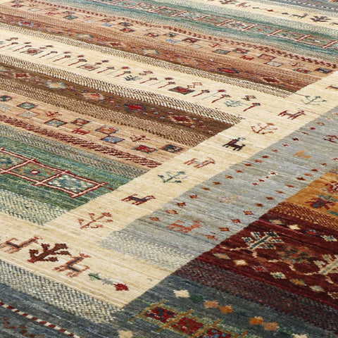 Handmade Afghan Loribaft rug - 30824631