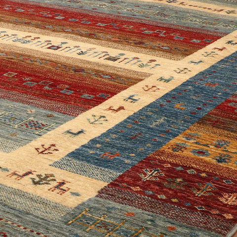 Handmade Afghan Loribaft rug - 30824633 (Copy)